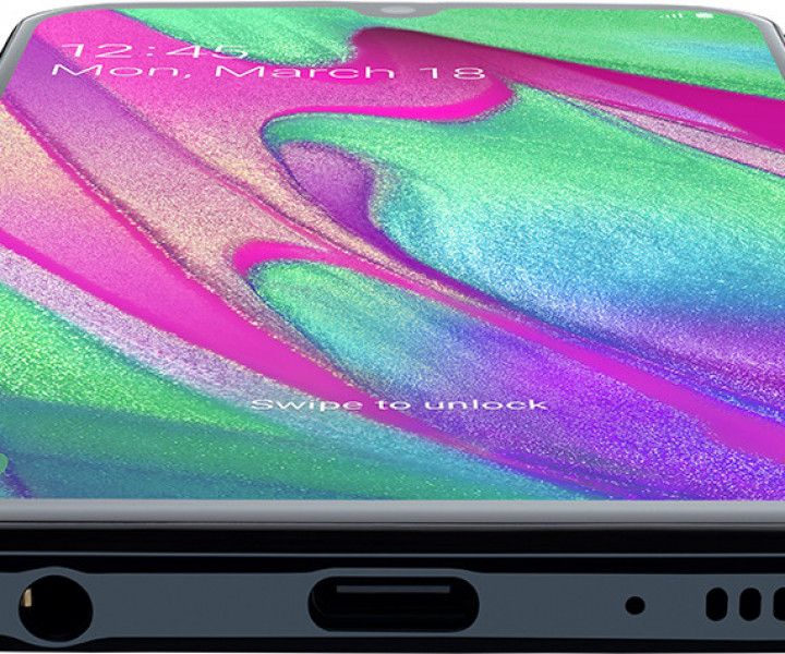 Samsung Galaxy A40 2019 SM-A405F 4 / 64GB Black (SM-A405FZKD)